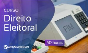 Curso online gratuito direito eleitoral