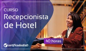 Curso online gratuito Recepcionista de Hotel