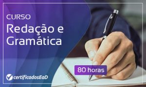 Curso online gratuito de redação e gramática