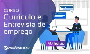 Curso online gratuito de currículo e entrevista de emprego