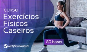 Curso online gratuito de exercícios físicos caseiros