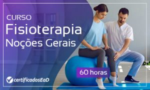 Curso online gratuito de Fisioterapia Noções Gerais