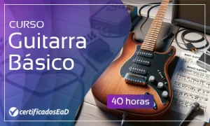 Curso online gratuito de guitarra básico com certificado