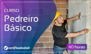 Curso online gratuito de Pedreiro Básico