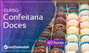 Curso online gratuito de Confeitaria doces