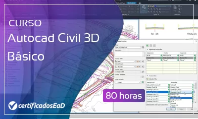 Curso online gratuito de Autocad Civil 3D