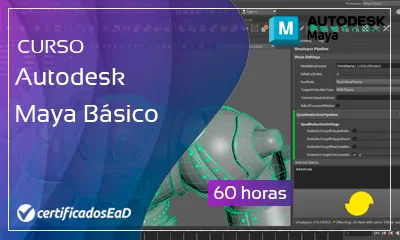 Curso online gratuito de Autodesk Maya Básico